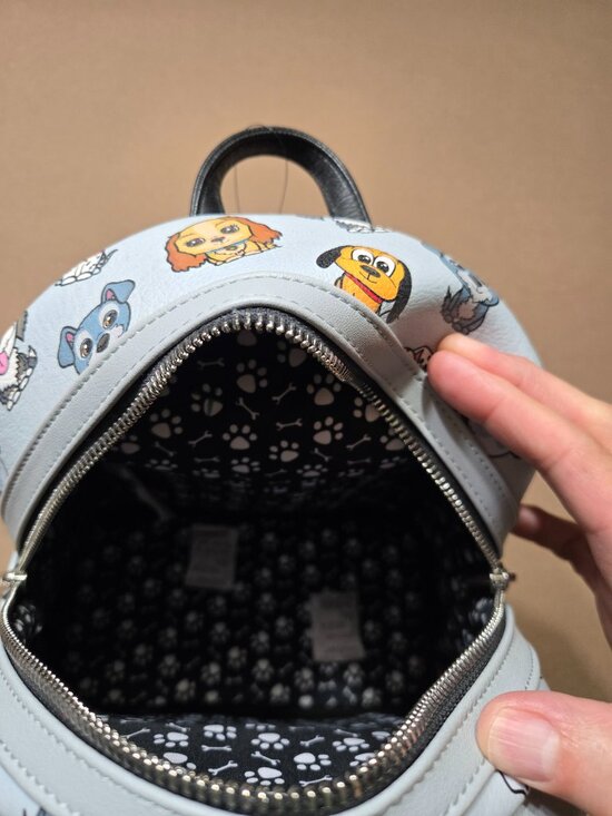 Brand New w/Tags Disney Dogs Loungefly Backpack Purse main image 5